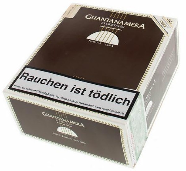 Guantanamera Cristales Tubos Zigarren